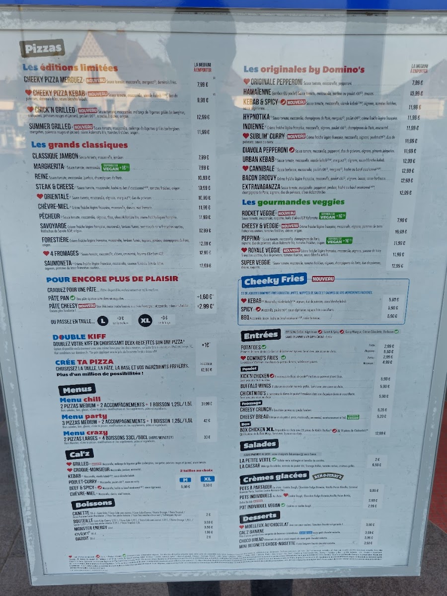 Menu Domino's Pizza Golbey-3